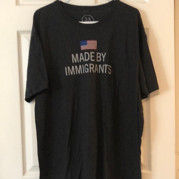 Other - America…Made By Immigrants 3X dark heather gray